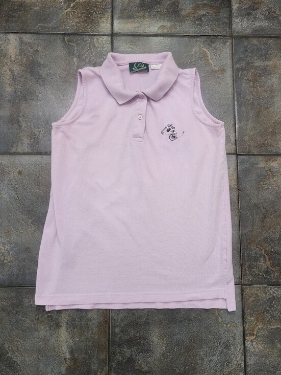 Disney Tops - Vintage 90s Disney Golf Collection Women's Medium Minnie Sleeveless Polo Shirt